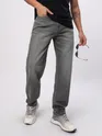 Light Grey Baggy Fit Jeans for Men