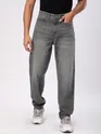 Light Grey Jeans for Men Front View