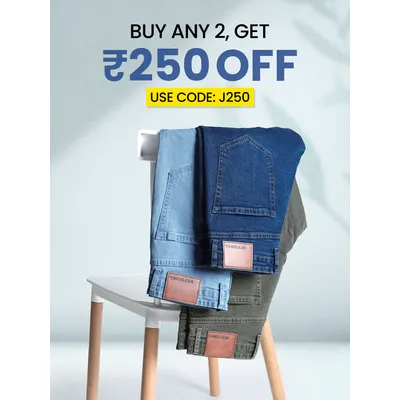 Stark Blue Regular Fit Jeans