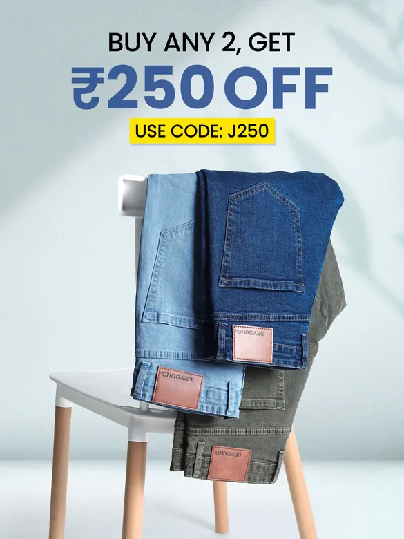 Indigo Blue Regular Fit Jeans