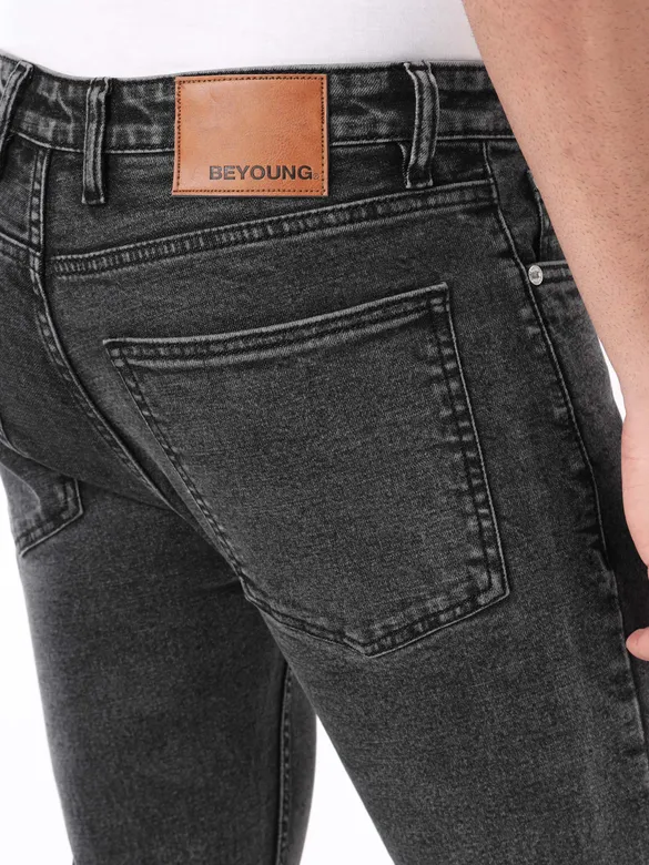 Shadow Grey Regular Fit Jeans