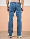 Soft Blue Regular Fit Mens Jeans