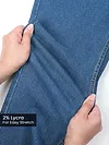 Soft Blue Regular Fit Mens Jeans