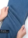 Soft Blue Regular Fit Mens Jeans