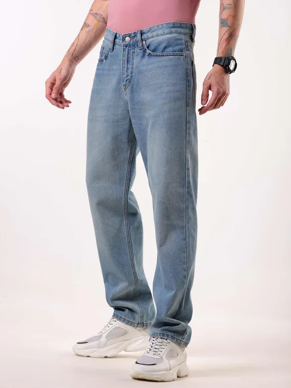 True Blue Baggy Fit Jeans