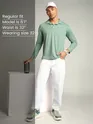 White Regular Fit Jeans
