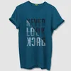 Never Look Back Half Sleeve T-shirt for Men