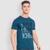 Never Look Back Half Sleeve T-shirt for Men