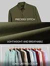 Army Green - Plain Cotton Shirts
