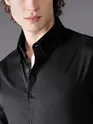 Buy Black Satin Shirt 