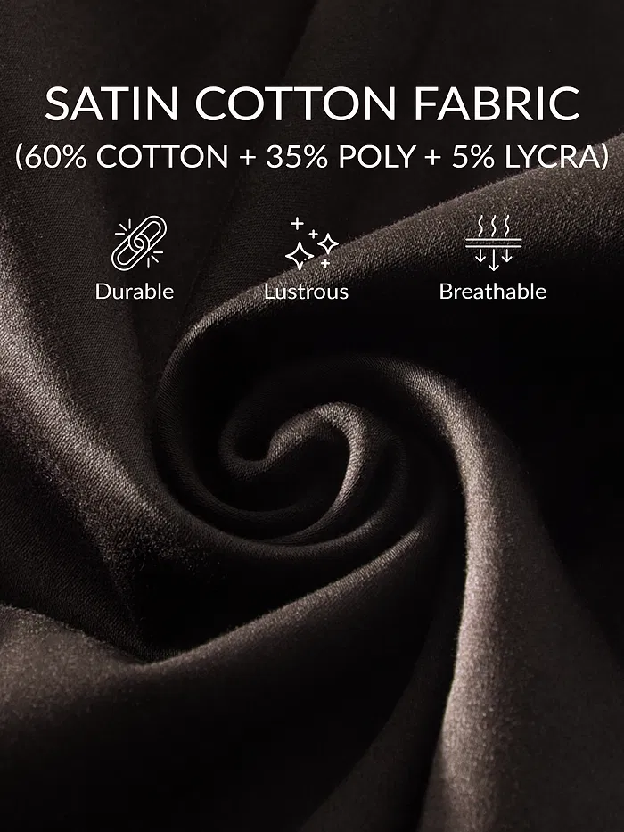 Brown Satin Shirt