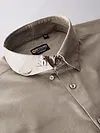 Clay Beige Satin Shirt