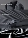 Dark Grey Satin Shirt