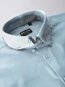 Light Blue Satin Shirt