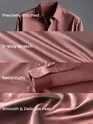 Mauve Pink Satin Shirt - Beyoung