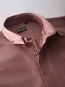 Mauve Pink Satin Shirt - Beyoung