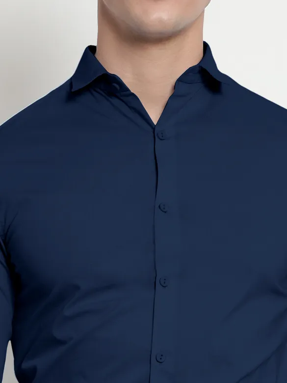 Navy Blue - Formal Shirts For Men