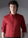 Red Satin Shirt