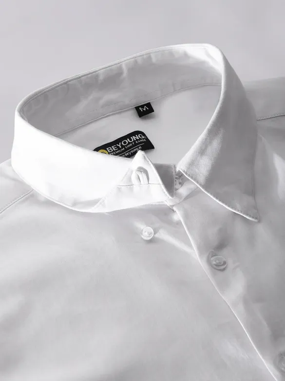 White Satin Shirt