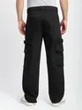 Black Belt Loop Cargo Pants