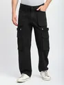 Black Belt Loop Cargo Pants