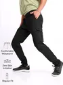 Black Signature Cargo Pants