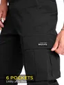 Black Signature Cargo Pants