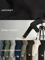 Black Regular-fit Chino Pants