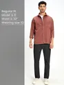 Black Regular-fit Chino Pants