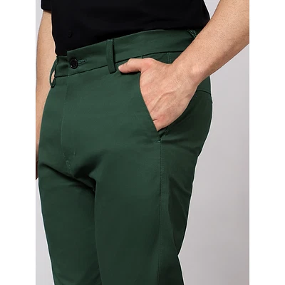 Bottle Green Chinos for Men