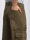 Brown Belt Loop Cargo Pants