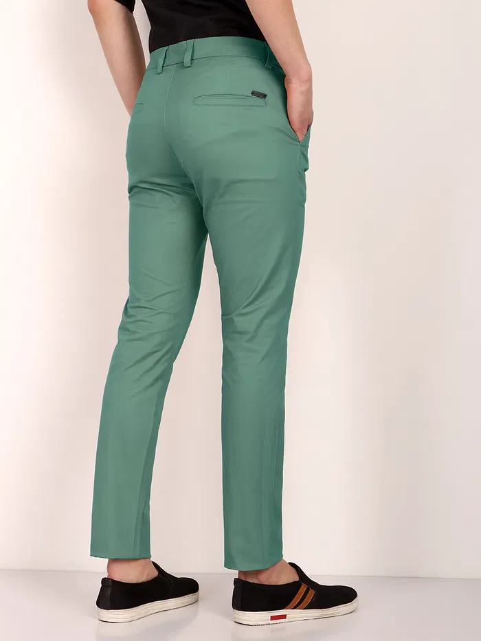 Cadet Blue Chinos for Men
