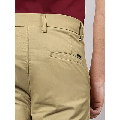 Camel Beige Chinos for Men