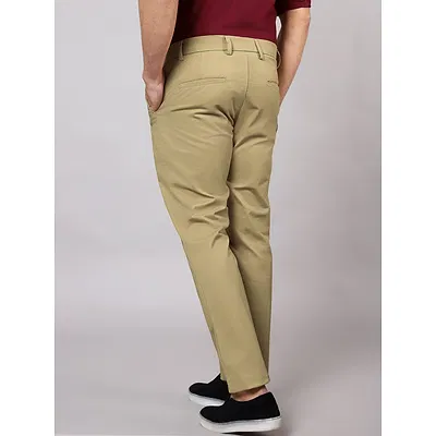 Camel Beige Chinos for Men