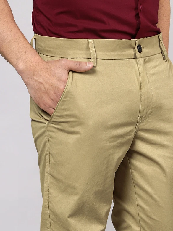 Camel Beige Chino Pants