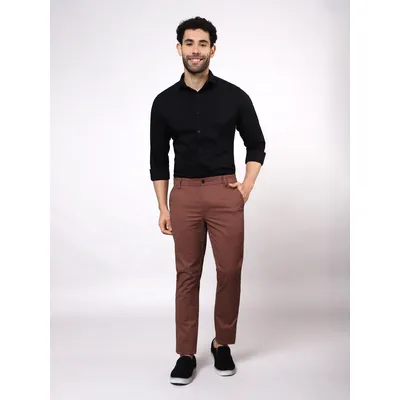 Caramel Brown Chinos for Men