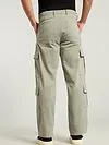 Clay Beige Cotton Cargo Pants