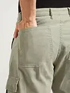 Clay Beige Cotton Cargo Pants