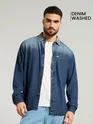 stylish men denim shirts online at beyoung, 