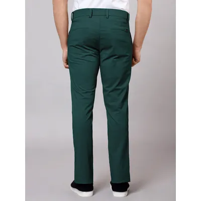 Dark Green Chinos for Men