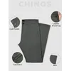 Dark Grey Chinos for Men