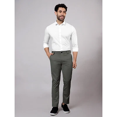 Dark Grey Chinos for Men