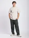 Dark Grey Elasticated Cargo Pants