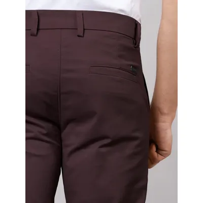 Dark Maroon Chinos for Men