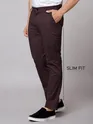 Dark Maroon Chinos for Men