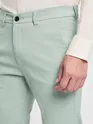 Faded Green Linen Pants for Men