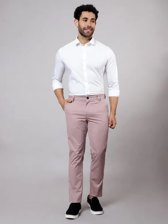Faded Pink Chinos for Men