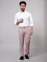 Faded Pink Chinos for Men