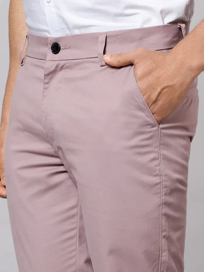 Faded Pink Chinos for Men