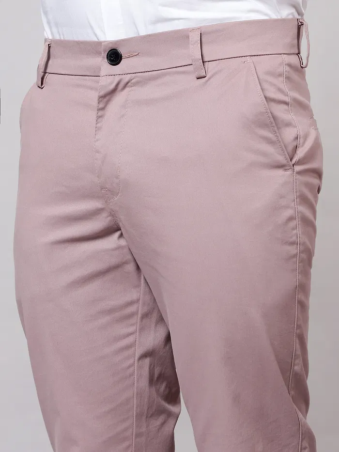 Faded Pink Chinos for Men